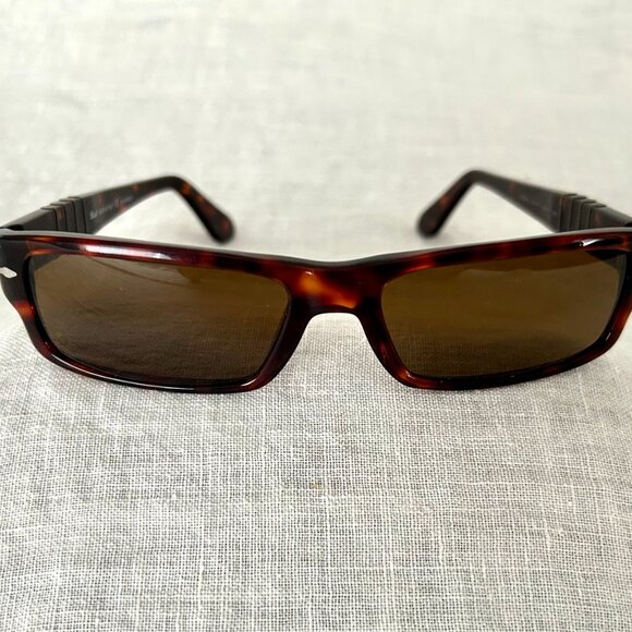 Persol Sunglasses 2718-S Brown Tortoise Frame 24/47 Brown Polarized Lens - Picture 2 of 8